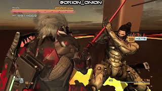 Metal gear rising Sword fights on the heights map [upl. by Dlanar]