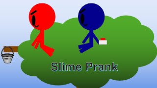 Red and Navy Pranks Slime Prank [upl. by Ryann]