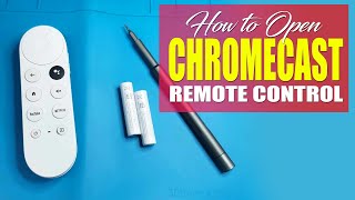 How to Open Chromecast Remote Control Water Damage remote repair [upl. by Aleet]