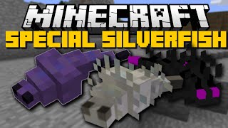 Minecraft SPECIAL SILVERFISH Poison Blinding Fishing Silverfish amp More Mod Showcase [upl. by Seira]