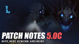 Patch Notes 50c  Wild Rift [upl. by Cos969]