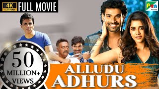 Alludu Adhurs  New Hindi Dubbed Movie  Bellamkonda Srinivas Nabha Natesh Sonu Sood Prakash Raj [upl. by Yleme]