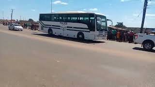 Watch the Presidential motorcade in solwezi [upl. by Notsirb]