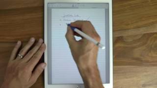 Handschrift auf dem iPad Neue Funktionen in GoodNotes 410 [upl. by Jehias]