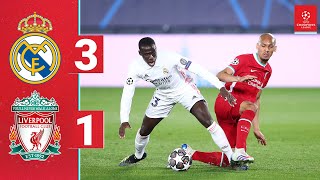 Highlights Real Madrid 31 Liverpool  Reds beaten in Champions League [upl. by Adnara]