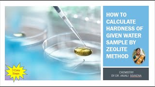 Calculate hardness of water sample by ZeolitePermutit method Numerical1 By Dr Anjali Ssaxena [upl. by Riva]