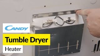 How to Replace the Heater on a Candy Tumble Dryer [upl. by Lisandra219]