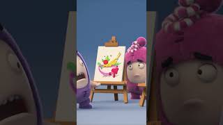 Painter Cheater  Oddbods  Shorts oddbodsshorts [upl. by Lleraj]