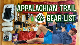 Appalachian Trail Gear List [upl. by Huang]