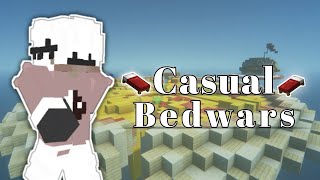 casual bedwars but with hackers 💀  Rattigamer9744  minecraft youtube gaming [upl. by Marashio484]