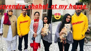 Yuzvendra chahal visited My Home with Dhanashree Verma After Marriage2 February2021 [upl. by Leontyne]