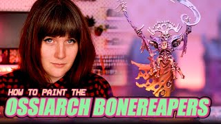 How to Paint the Ossiarch Bonereapers in a Sunset Gradient Warhammer Age of Sigmar Painting Guide [upl. by Helmut]