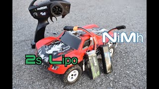 Latrax Prerunner 2s Lipo Upgrade 2S Lipo VS NiMh [upl. by Kleinstein]