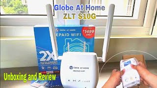 Globe At Home ZLT S10G Prepaid WiFi Unboxing and Review From Shopee Sulit Kaya sa 2023 [upl. by Ravo]