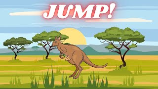 JUMPING KANGAROO  DISCOVER the SECRET to Making Kids JUMP with Music [upl. by Moriah]