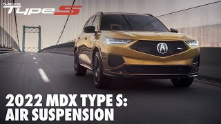 2022 MDX Type S Air Suspension [upl. by Redle819]