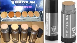 kryolantv paint stick foundationreview [upl. by Ahsrav]