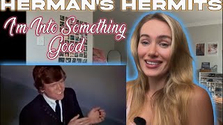 Hermans HermitsSomething Tells Me Im Into Something Good My First Time Hearing [upl. by Odo]