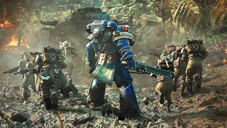 GAMEPLAY de WARHAMMER 40K SPACE MARINE 2 en Español [upl. by Emersen501]