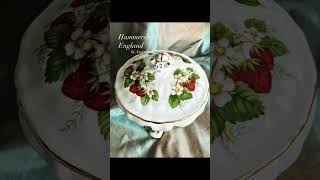 Hammersley fine bone china confetti jar England porcelain Бонбониера фин костен порцелан Англия [upl. by Laszlo]