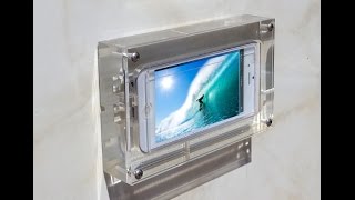 iPhone 5 and iPhone 6 Wall Mount Secure [upl. by Cyb500]