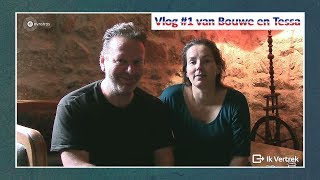 De Ik Vertrek Vlog 1 Bouwe en Tessa vakantievieren in je blootje  Ik Vertrek [upl. by Ahsaekal]