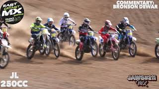 250CC Junior Lites  MOTOS 13  ROUND 4  CESSNOCK [upl. by Woodring]