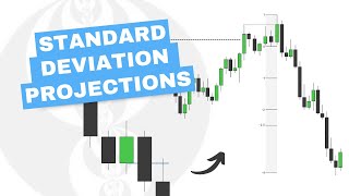 Standard Deviation Projections  ICT Concepts [upl. by Duston]