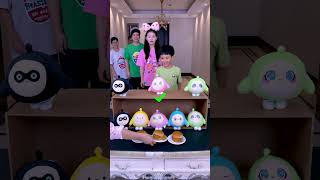 Egg Matching Challenge Hahaha So Fun Funnyfamily Partygames [upl. by Cyndie]