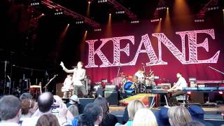 Keane  Bend and Break Live Dalby Forest North Yorkshire 2010 [upl. by Ilarrold]