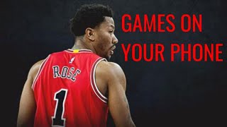 Derrick Rose Mix  quotGames On Your Phonequot [upl. by Amles101]