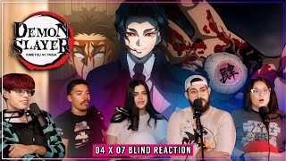 Demon Slayer Hashira Training Arc Episode 7︱Blind Reaction [upl. by Aeki]