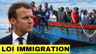 FRANCE  LA NOUVELLE LOI DE L’IMMIGRATION [upl. by Rosenstein]