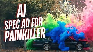 AI VFX Magic Painkiller Ad with Stunning Colorful Visuals  AI Filmmaking Masterpiece [upl. by Galliett]