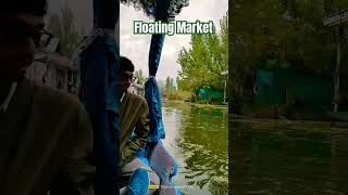 Most Beautiful Floating Market in India  Kashmir short shortvideo youtubeshorts vlogbytonatuni [upl. by Nyraf]