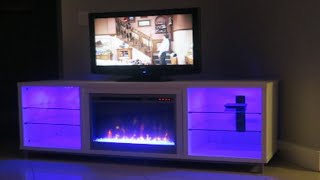 Build a Fireplace TV Stand w Me [upl. by Gyatt643]