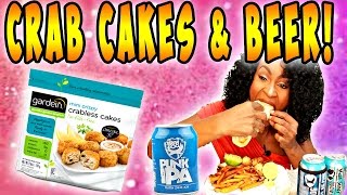 MUKBANG CRAB CAKES amp BREWDOG BEER SONIC UPDATE EAT WITH ME YUMMYBITESTV [upl. by Hatokad]