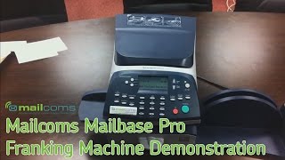 Franking Machines  Mailbase Pro franking machine  NEW [upl. by Sinnel]