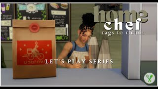 Homechef Hustle  Rags to Riches  The Sims 4  Lets Play EP 8 [upl. by Enerahs362]