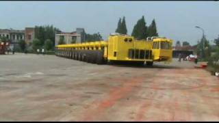 900T Girder CarrierTransporter by Frontier Transporter [upl. by Drareg]