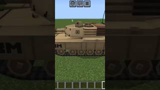 【minecraft 】M1エイブラムス マイクラ 現代 tank military [upl. by Idissak]