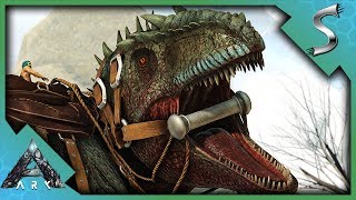 GIGANOTOSAURUS TAMING TRAPS ARE BROKEN NOW  Ark Extinction DLC Gameplay E41 [upl. by Sobmalarah]