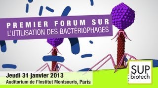 Forum sur lutilisation des bactériophages en France [upl. by Alidus]