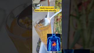 MethiJeeraPani HealthyDrinks DetoxWater AyurvedicRemedy WellnessDrink HealthTips HomeRemedies [upl. by Devinne]