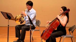 WAMozart Horn Quintet in E flat Major K 407 [upl. by Nnylyak248]