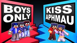 BOYS ONLY or KISS APHMAU in Minecraft [upl. by Redleh710]