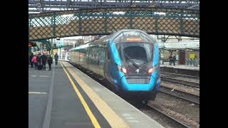 The Class 397 Civity TransPennine Express Nova 2 was leaves at Carlisle Citadel Station [upl. by Bravin388]