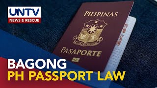 Bagong passport law nilagdaan ni PBBM [upl. by Annairol742]