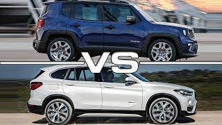 2019 Jeep Renegade vs 2018 BMW X1 Technical Specifications [upl. by Kavanagh]