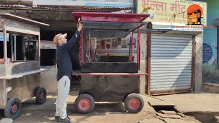 Fast Food Stall Design  Momos Cart  Ananya Fabrication  Food Cart Design Ideas  9910068300 [upl. by Nnylharas429]